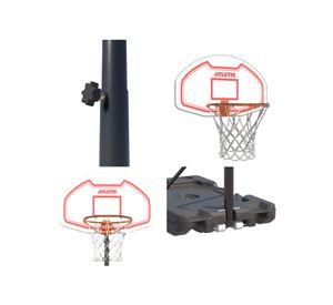 Aro de Básquetbol Ajustable 1.08 m a 2.10 m Street