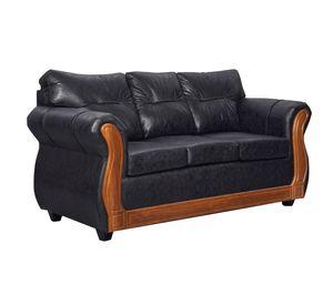 Juego de Living 3 2 Toronto Negro