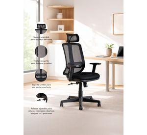 Silla de Escritorio Autonomous Full - Negro