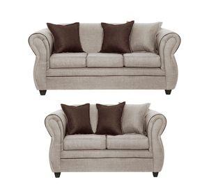 Juego de Living 3 2 Emili beige