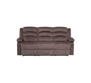 Living Reclinable Sofá 3 Cuerpos + 2 Bergers New Martell SET8040FF