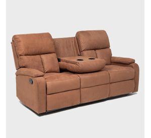 Sofá 3 Cuerpos Reclinable Moderno Matheus VS8070S