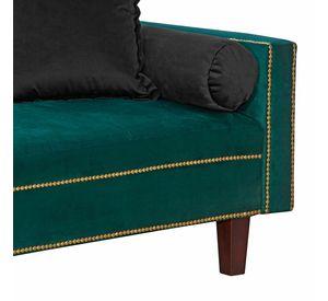 Futon Sofa Cama Vanguardia 200 x110 Verde - Negro