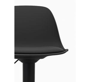 Pack 2 Silla Alta Bar Orlando T - All Black