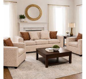 Juego de Living 3 1 1 Ezeiza Beige