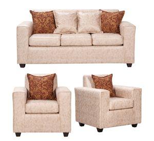 Juego de Living 3 1 1 Ezeiza Beige