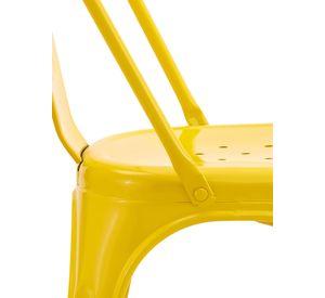 Silla Metal Tolix Amarillo
