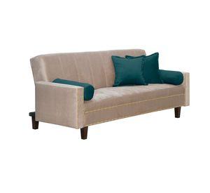 Futon Sofa Cama Vanguardia 200 x110 Beige - Verde