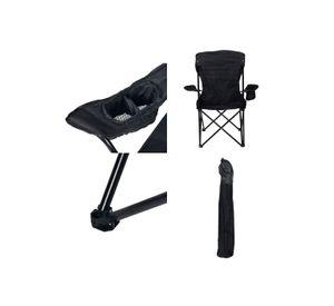 Silla Plegable Camping Llanquihue Negro