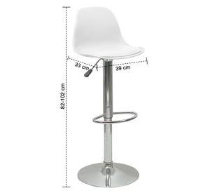 Pack 2 Sillas Altas Bar Taburete Orlando-T
