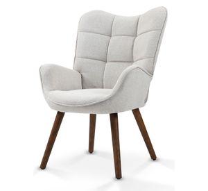 Sitial New Kas Acolchado Con Apoyabrazos Beige