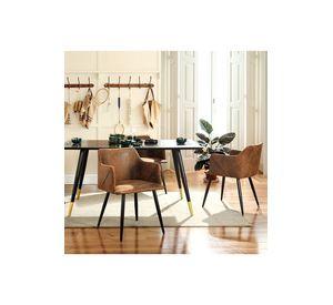 Pack 2 Sillas de Comedor Elena Café