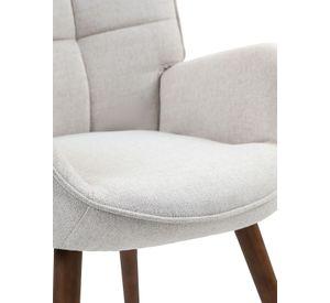 Sitial New Kas Acolchado Con Apoyabrazos Beige
