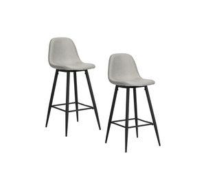 Pack 2 Sillas Pisos Bar Charlton Taburetes