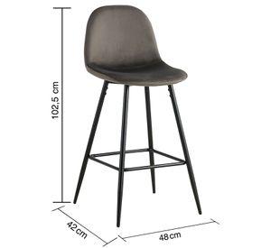 Pack de 2 Pisos de Bar Recife Gris