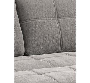 Sofá Cama 3 Cuerpos Gris 216x106x91cm Almacenaje