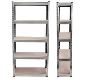 Estante 70x30x150 cm. Acero Galvanizado Cap 750 Kg
