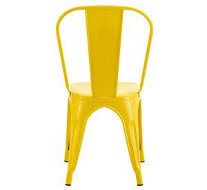 Pack De 4 Silla Metal Tolix Amarillo