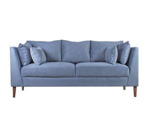 Sofá Venne 3 cuerpos Azul