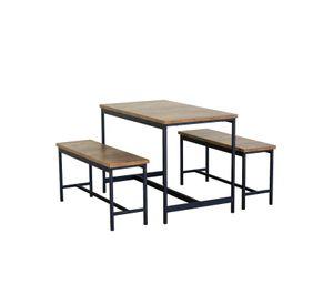 Comedor 4 Personas 60X75X110 cm Industrial