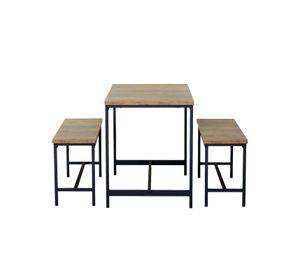 Comedor 4 Personas 60X75X110 cm Industrial