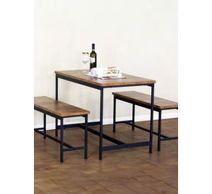 Comedor 4 Personas 60X75X110 cm Industrial