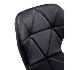 Pack 2 Sillas Altas Bar con Respaldo Negro