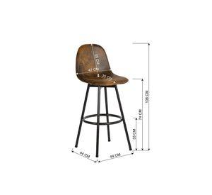 Pack 2 Piso de Bar Franke Café