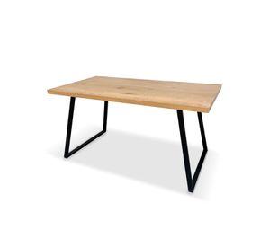 Mesa de comedor 75x80x150 Metal Madera