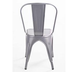 Pack 4 Sillas de Metal Tolix Gris