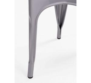 Pack 4 Sillas de Metal Tolix Gris