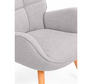 Sitial New Kas Acolchado con Apoyabrazos Gris