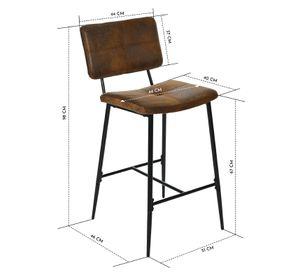 Pack 2 Piso de Bar Vintage Café