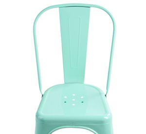Pack 4 Sillas de Metal Tolix Menta
