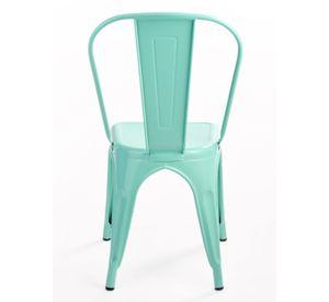 Pack 4 Sillas de Metal Tolix Menta