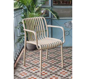 Silla Terraza Plástica Giza Taupe