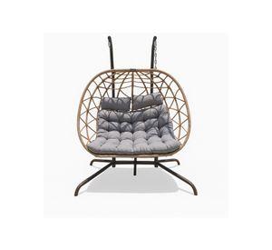Silla Colgante de Terraza Doble 2 Personas