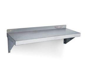 Repisa Mural Lisa 60x30 cm Acero Inoxidable WS-600