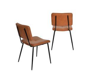 Pack 2 Silla Comedor  Karomi Vintage Café
