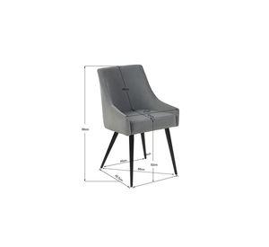 Pack 2 Sillas Comedor Jean Gris