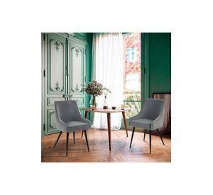Pack 2 Sillas Comedor Jean Gris