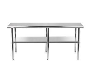 Meson Centro ECO Acero Inoxidable 210x60x85 cm.