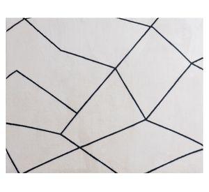 Alfombra Cosy líneas 140x200 cm ivory