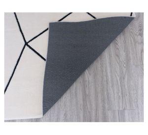Alfombra Cosy líneas 140x200 cm ivory