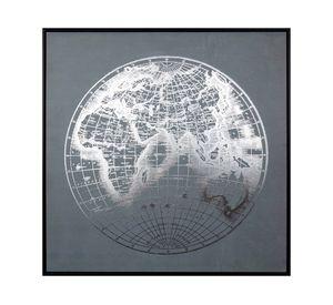 Canvas con marco mundo R5 folia 70x70 cm