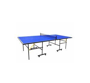 Mesa de Ping Pong Plegable Avanzada Azul