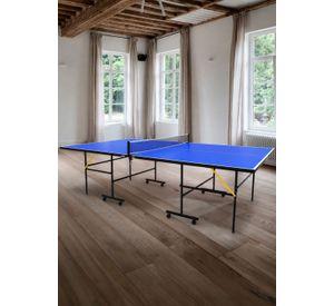 Mesa de Ping Pong Plegable Avanzada Azul