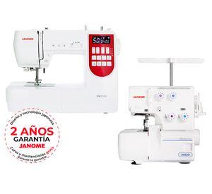 Pack Máquina coser DM7200 + Overlock 8002D