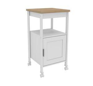 Isla cocina americana 44.6x86 cm Blanca