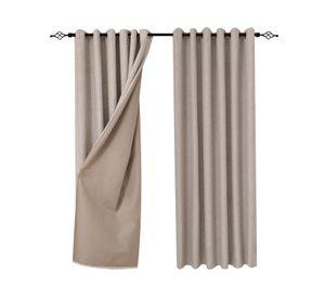 Cortina blackout calden 200x230 cm gris